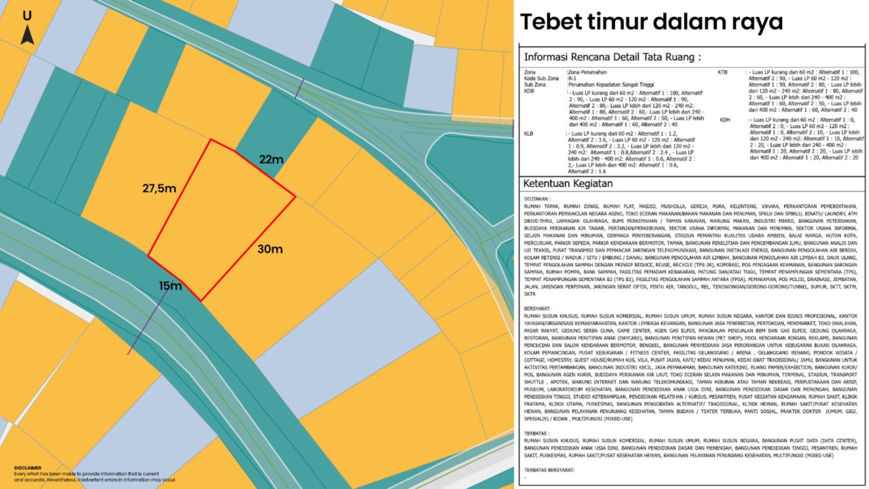 Dijual Tanah luas strategis di jalan utama dekat gelael