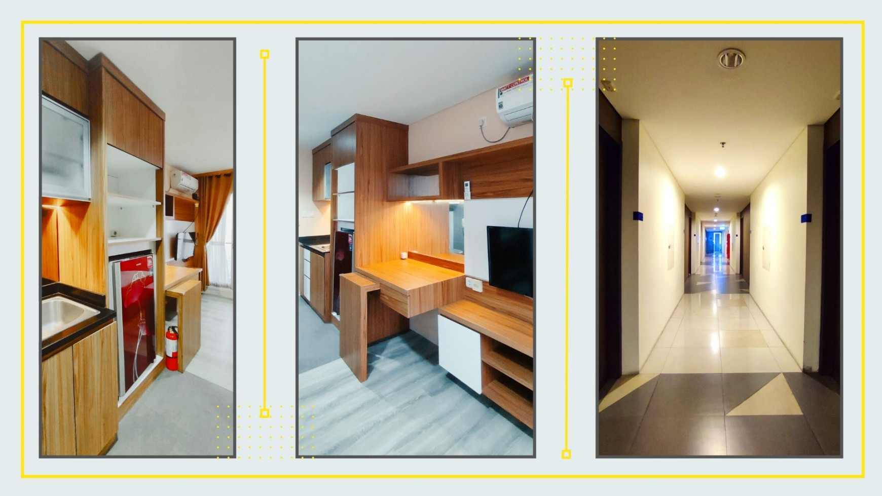  Apartemen Bintaro Icon Type Studio, Fully Furnished, Harga 40 Jt/Thn Nego #WWC