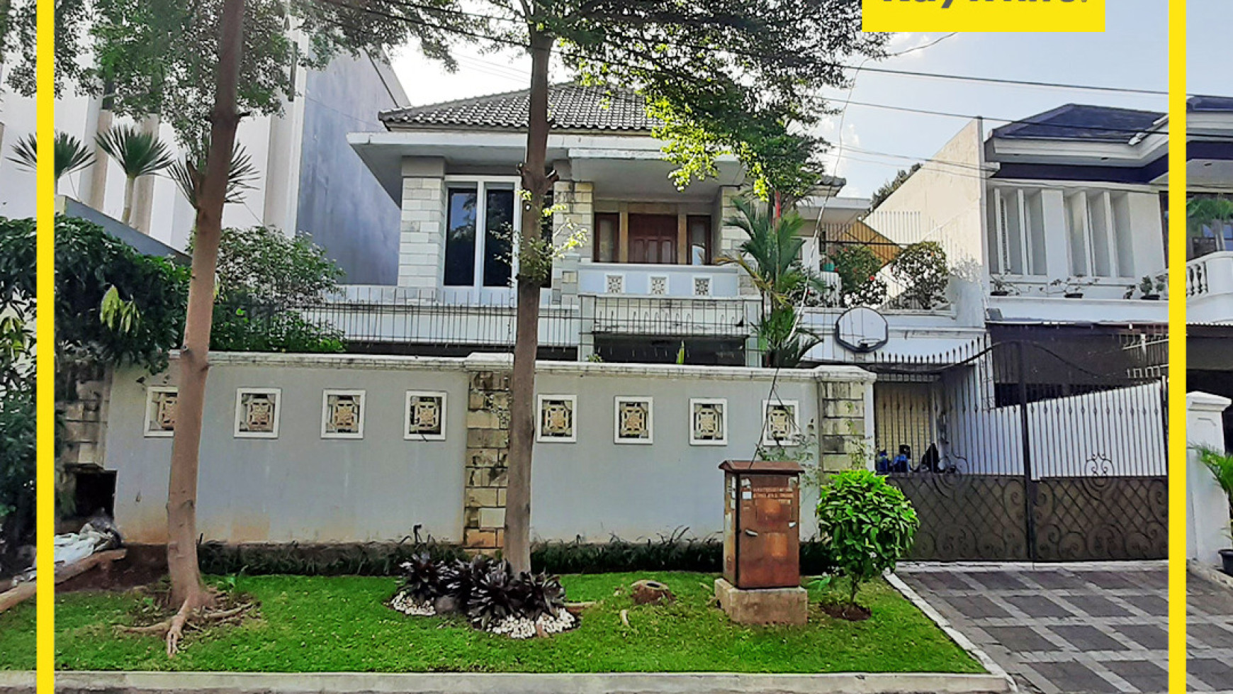 RUMAH ELITE LINGKUNGAN SEMI CLUSTER YANG TENANG - PONDOK INDAH 