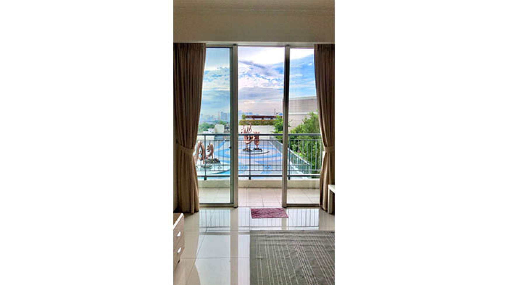 Apartemen Ancol Mansion Twr Pacific Ocean Luas 66m2