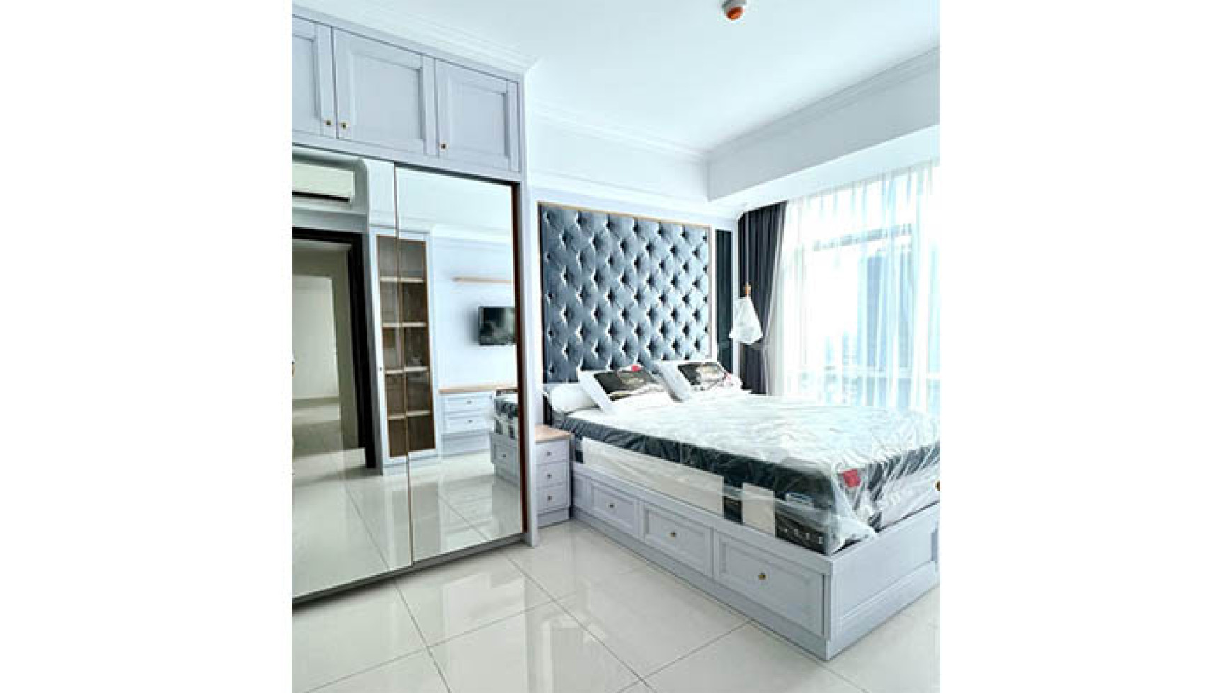 Apartemen The Kensington 5 Menit Ke Mall Kelapa Gading, Luas 63,3m2