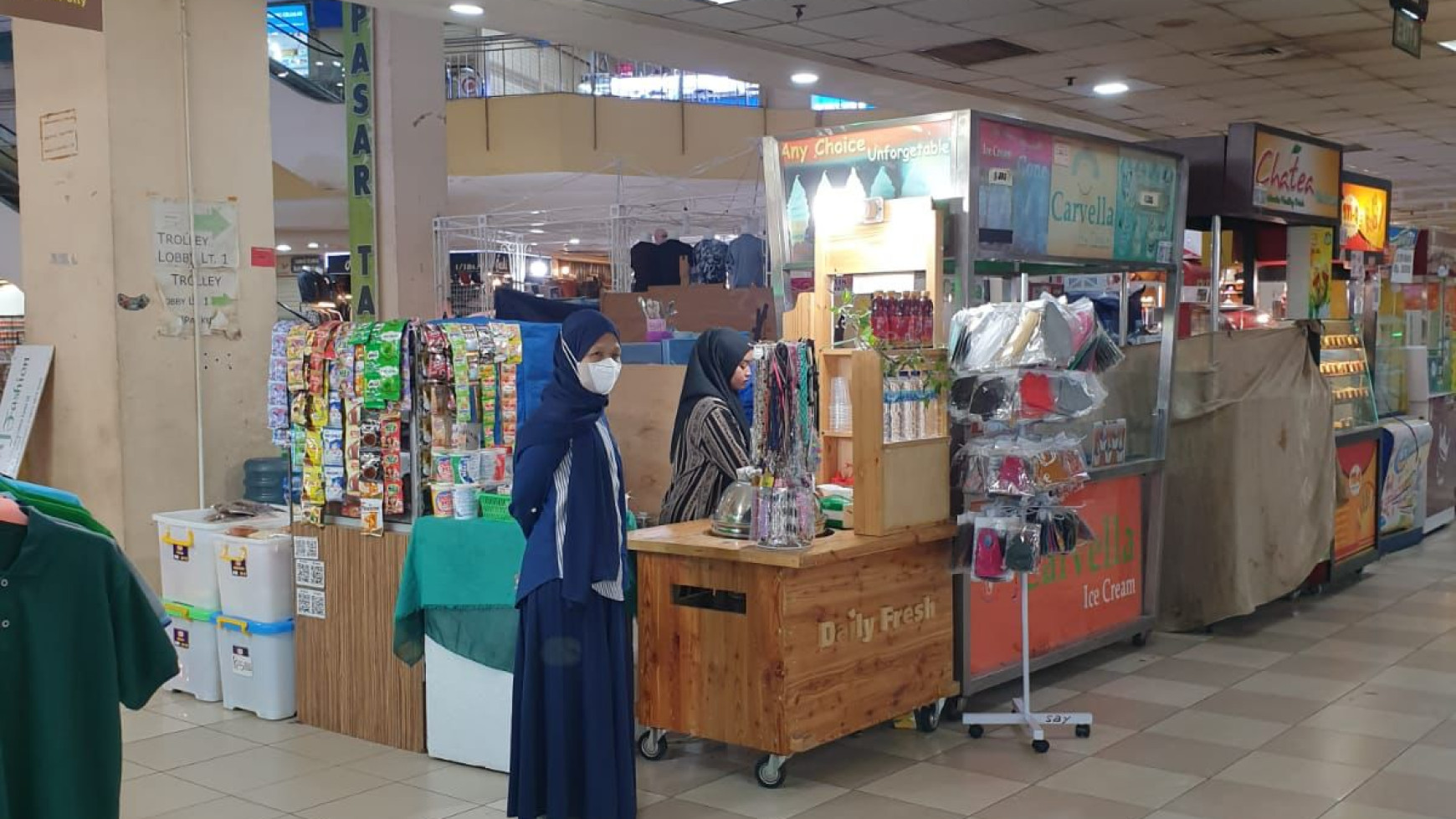 Dijual Open Shop depan Hypermart @Thamrin City