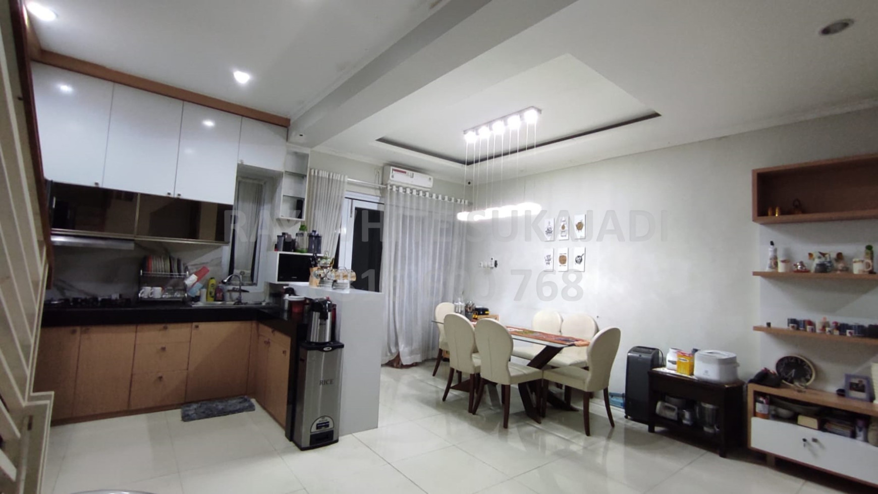 Dijual rumah semi furnished di daerah Pesantren Cimahi