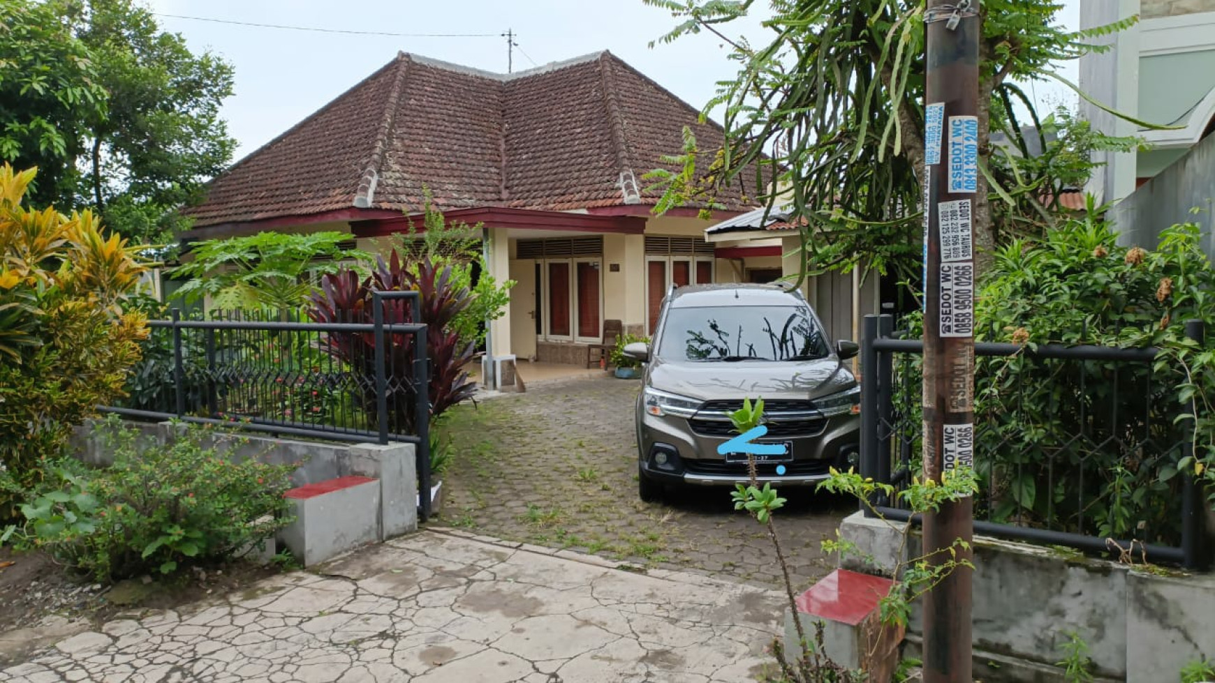 Dijual Rumah Jl.Mahakam - Klojen - Kota Malang - Hitung Tanah Cuma Rp.8jt/m2