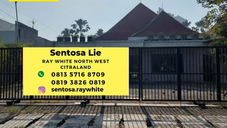 Dijual Rumah Jl. Imam Bonjol - Surabaya Pusat- Strategis Lokasi