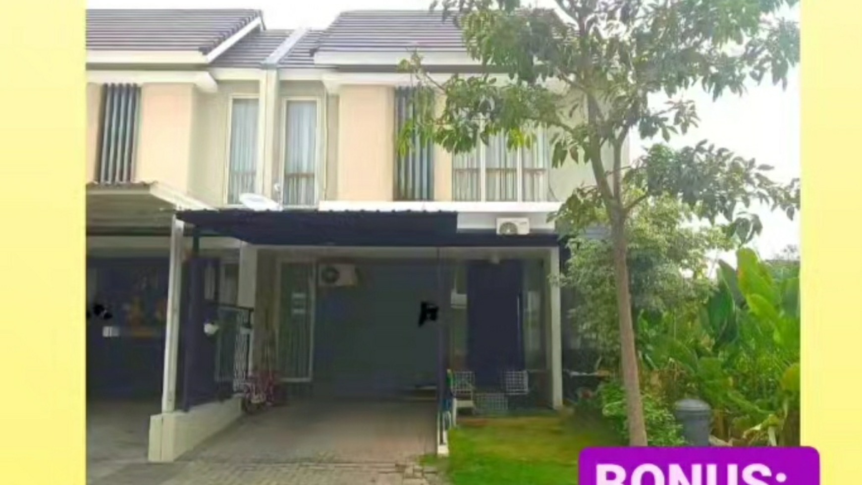 Dijual Rumah North West Park Citraland- MURAH- Luas 7'15 - BONUS Semi Furnished - Bisa KPR bank  Description: