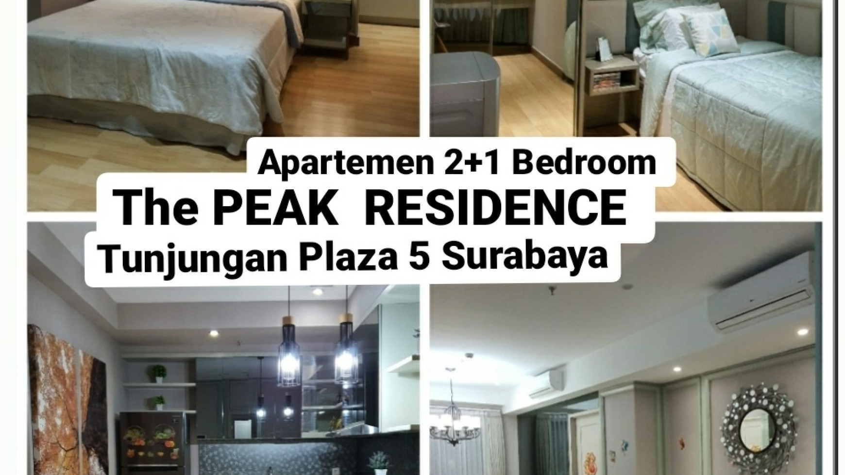 Jual / Sewa Apartemen 2+1 Bedroom Full FURNISHED + Elektronik 