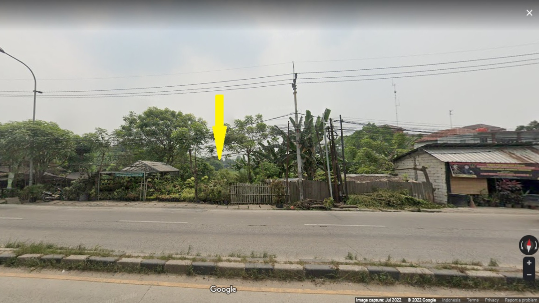 Dijual Tanah Komersial di Jl. Raya Serang, Talagasari, Balaraja, Kab. Tangerang