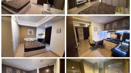 Apartemen di Grand Sungkono Lagoon Tower Venetian, Full Furnished, View Pool Lagoon City Utara