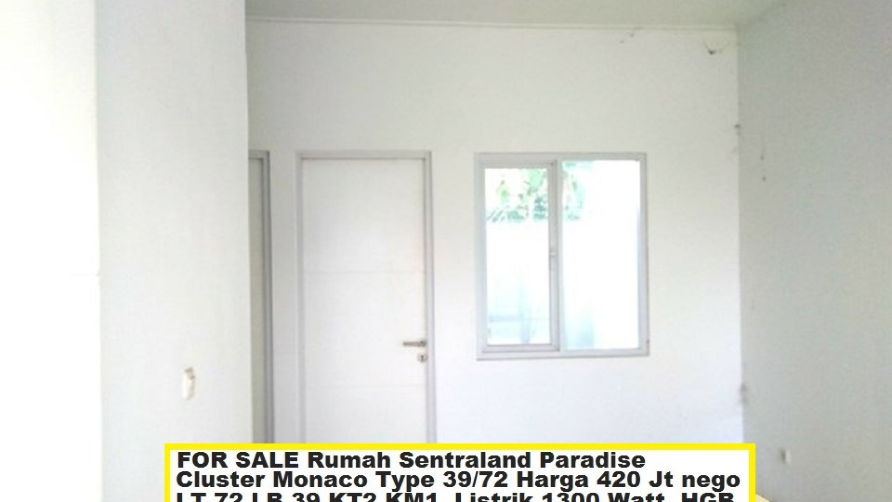 Rumah Cantiq Minimalis siap huni di Parung Panjang 72m harga 425Jt MURAH!!!