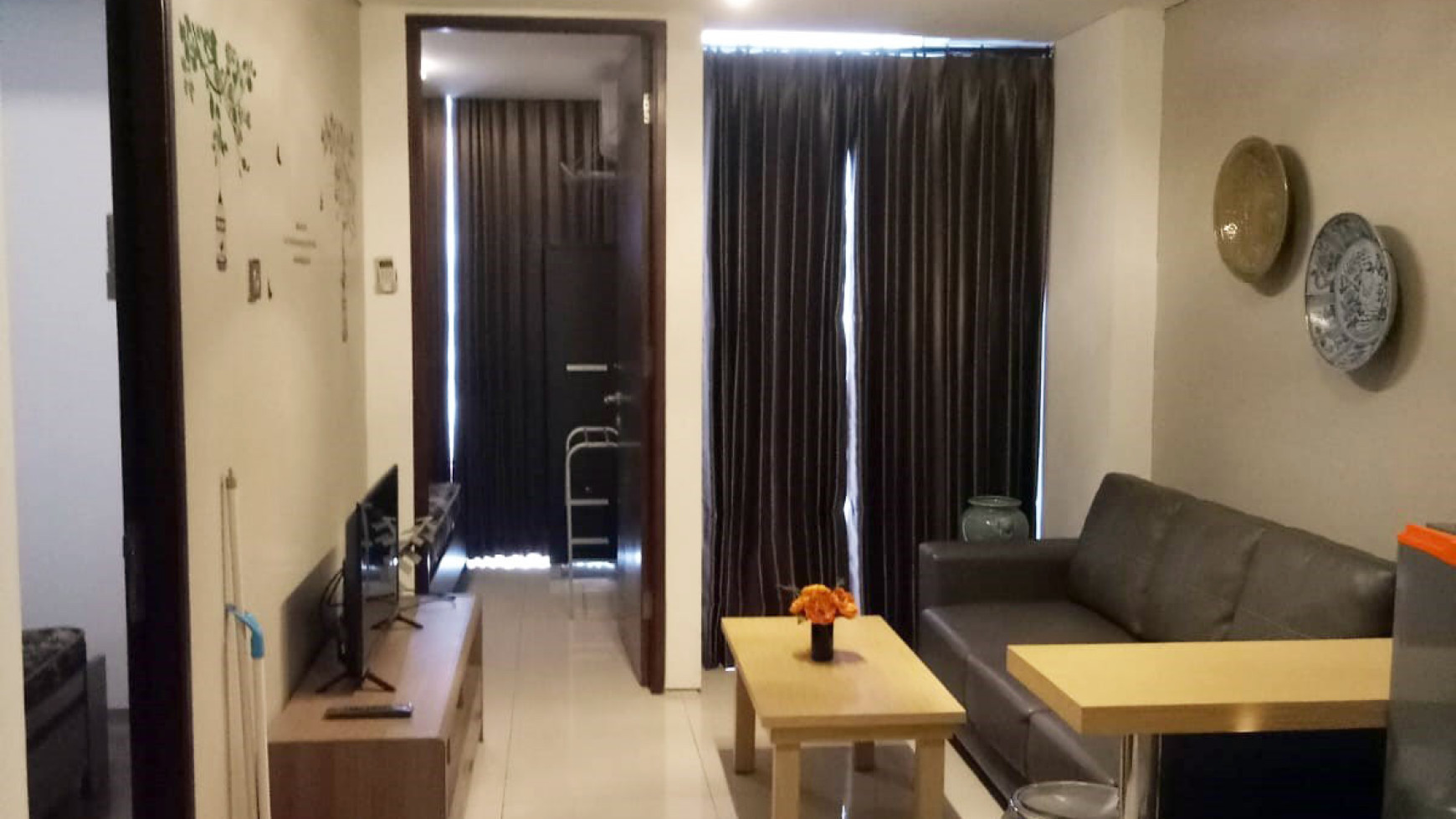 Apartemen di Marvell City Surabaya, Full Furnished, bisa sewa per tahun / per bulan