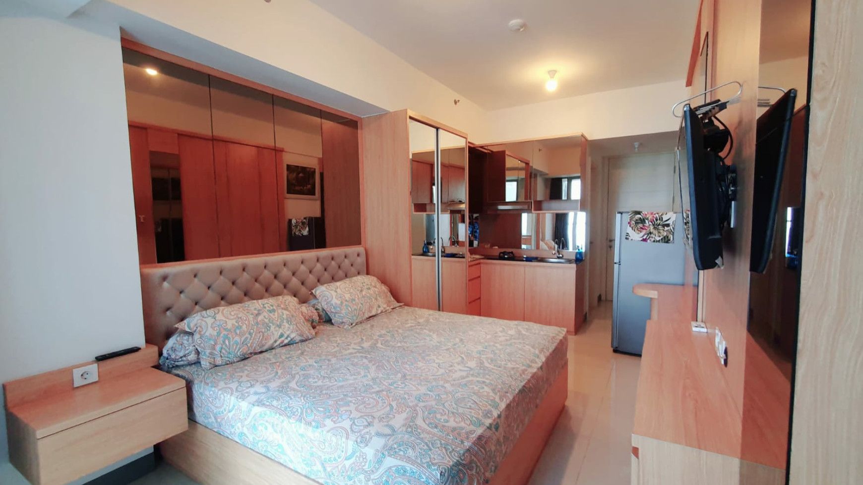 Dijual Apartemen Benson tipe Studio FULL FURNISHED Modern Mewah - Lokasi Selangkah ke Pakuwon Mall Surabaya Barat