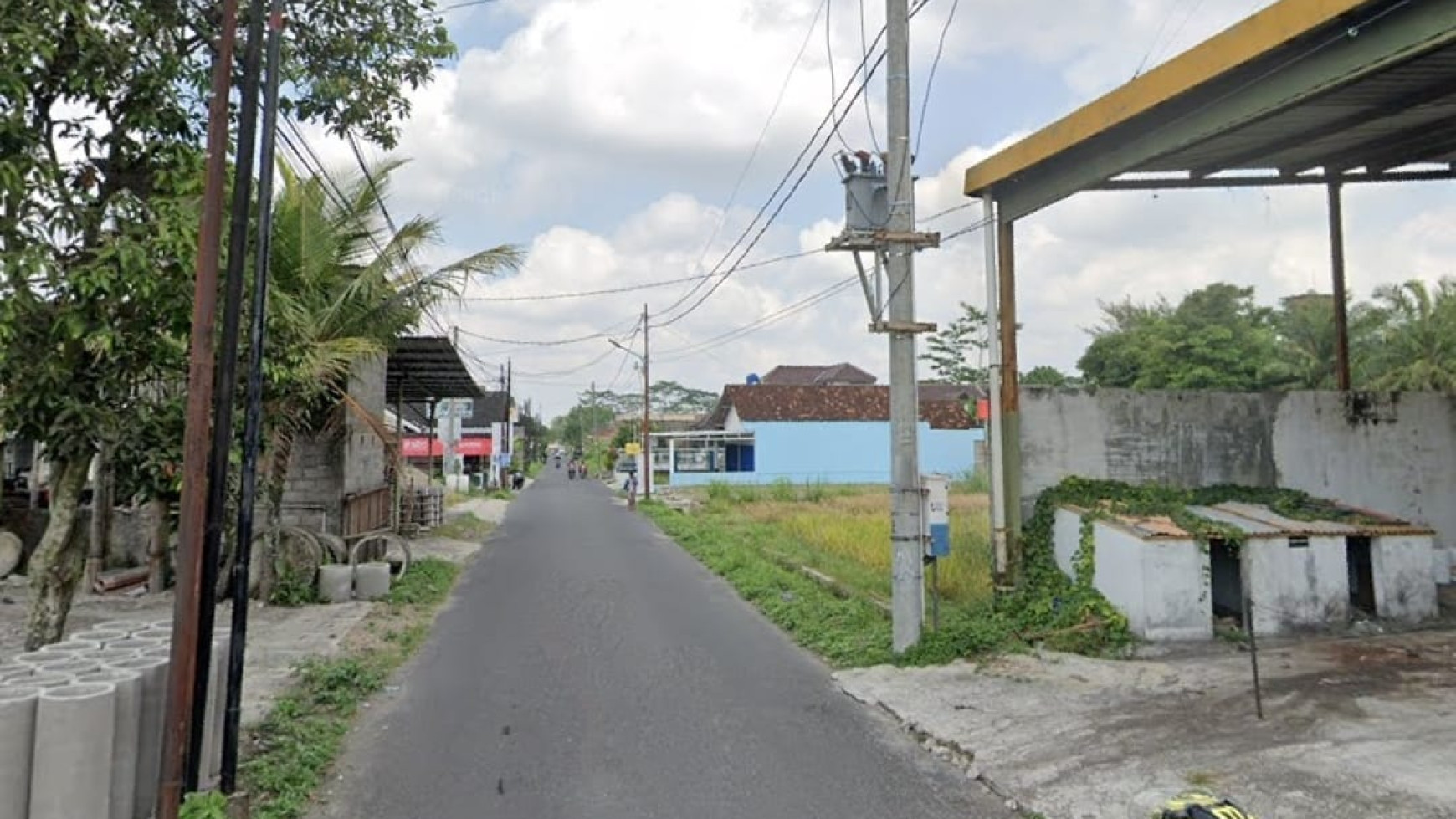 TANAH + BANGUNAN BISA UNTUK GUDANG