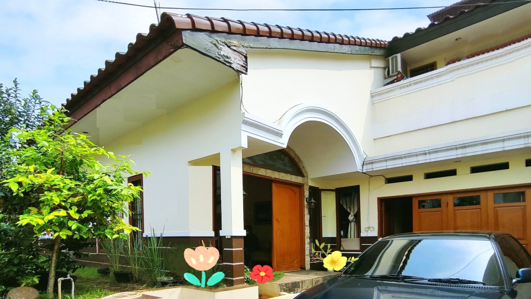 Rumah Tropis Modern di Sektor IX Bintaro Jaya