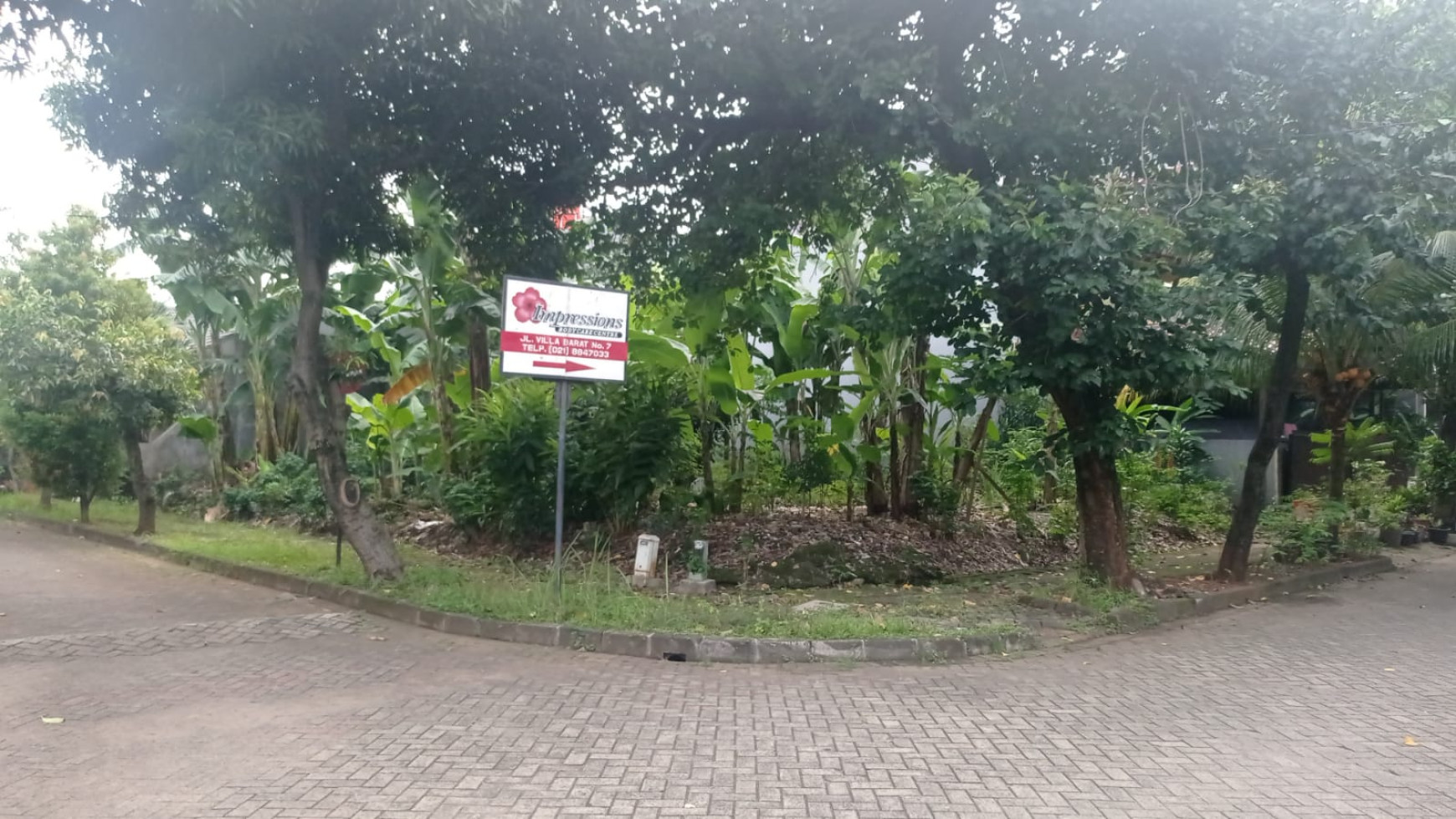 Dijual Kavling Luas tanah 345M2 lokasi strategis di kawasan Taman Villa Baru, Bekasi