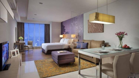 Apartemen Studio Deluxe  H Tower Citadines Condominium Kuningan, Luas 55m2