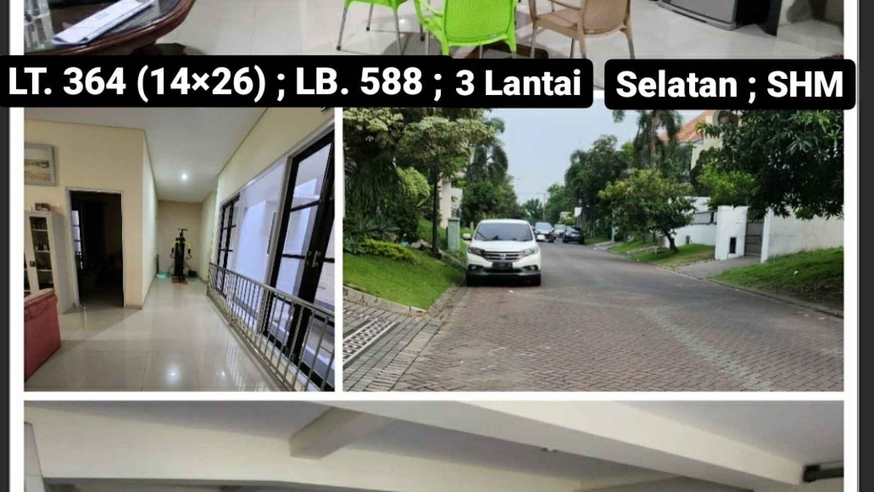 Dijual Rumah Graha Family + LIFT Orang SPESIAL Row Jalan Lebar 4 Mobil - Blok istimewa +Garasi Carport masuk 6 Mobil