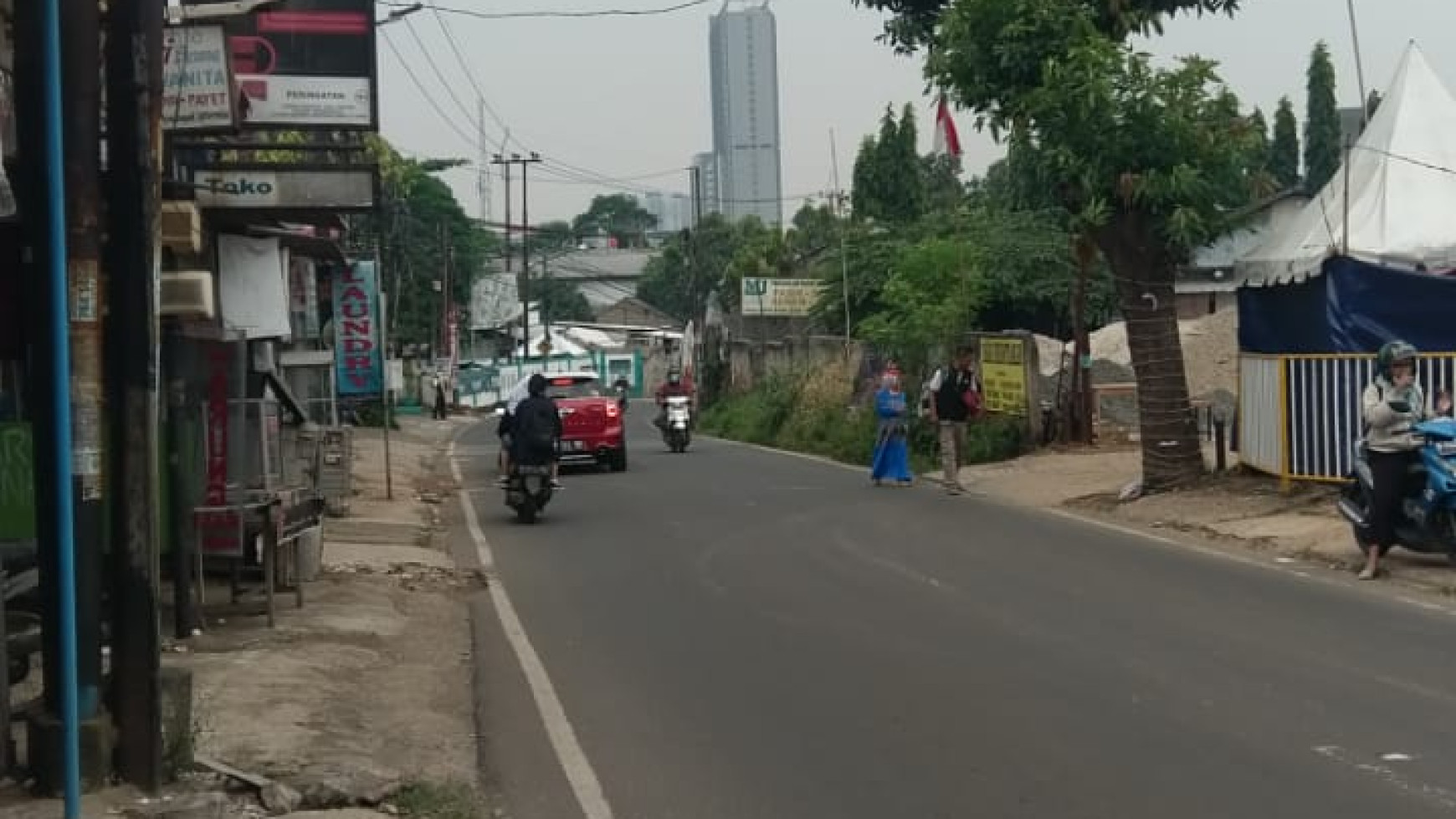 Disewakan Kavling Lokasi Strategis Pinggir Jalan Raya & Area Komersil di Jl Jombang Raya