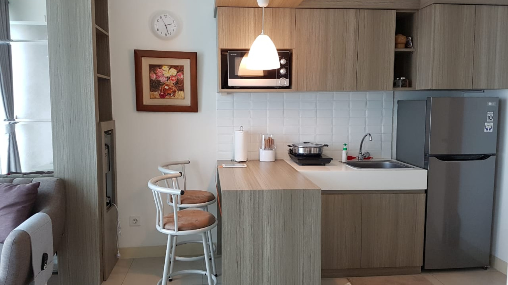 Apartemen Fully Furnished 1BR di Serpong - BSD