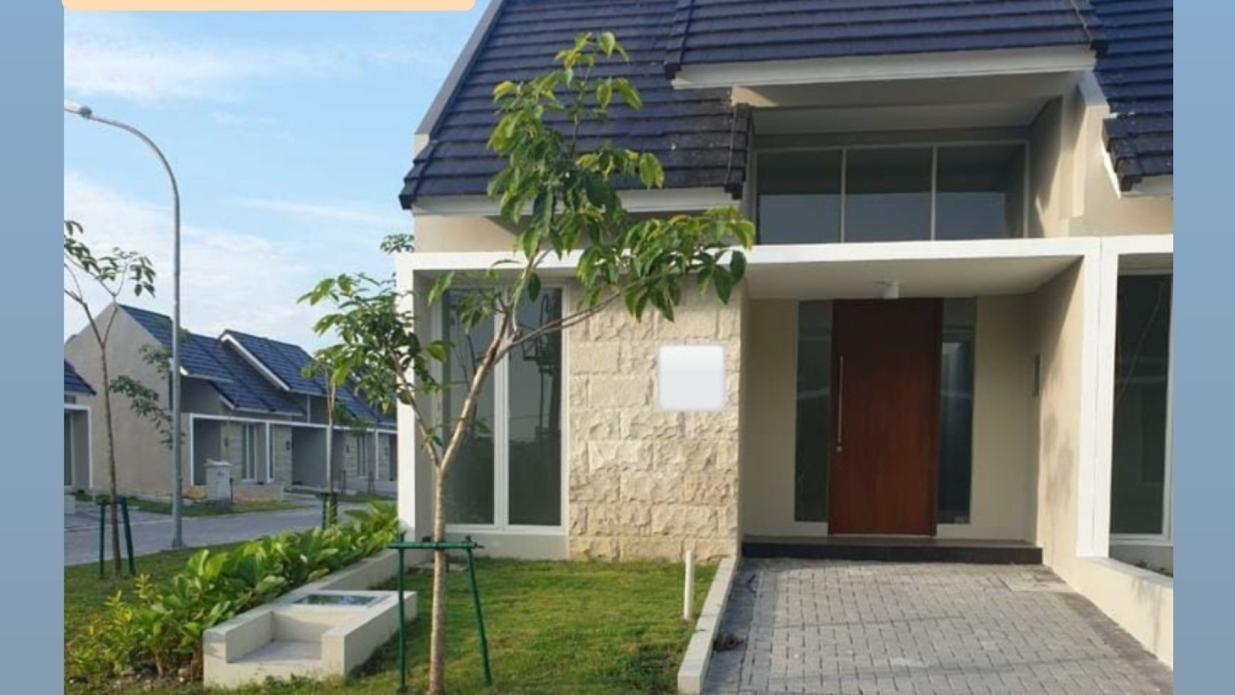 Dijual Rumah Baru North West Park Citraland Surabaya Tipe Vicenza - 2 K.Tidur - Bisa KPR Bank