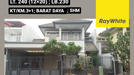Dijual Rumah Villa Bukit Mas Surabaya Barat STRATEGIS dekat Akses Tol Satelit , Mayjen Sungkono