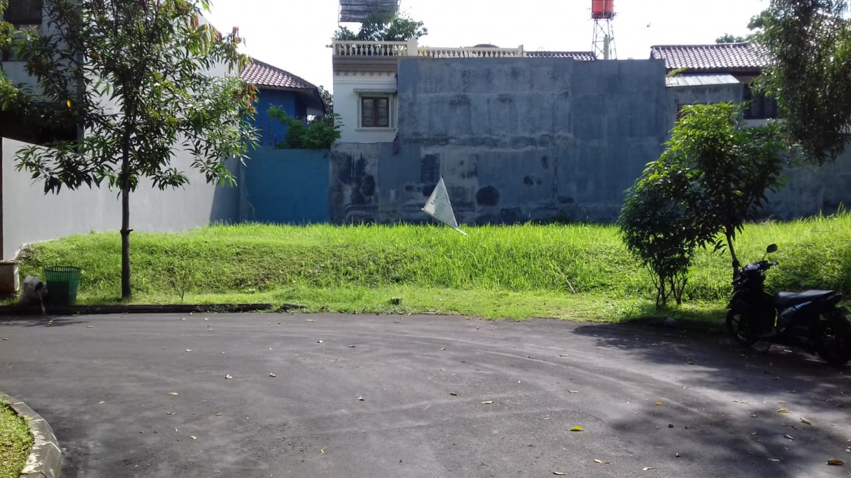 Kavling hoek di Puspita Loka