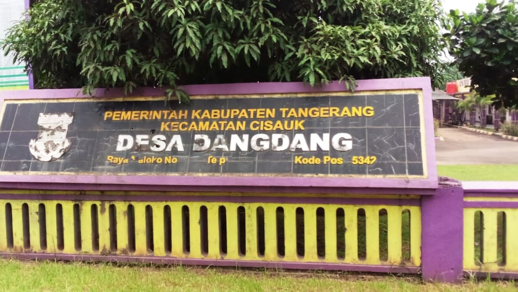 tanah komersial  desa Dangdang Tangerang lokasi strategis n jual murah.