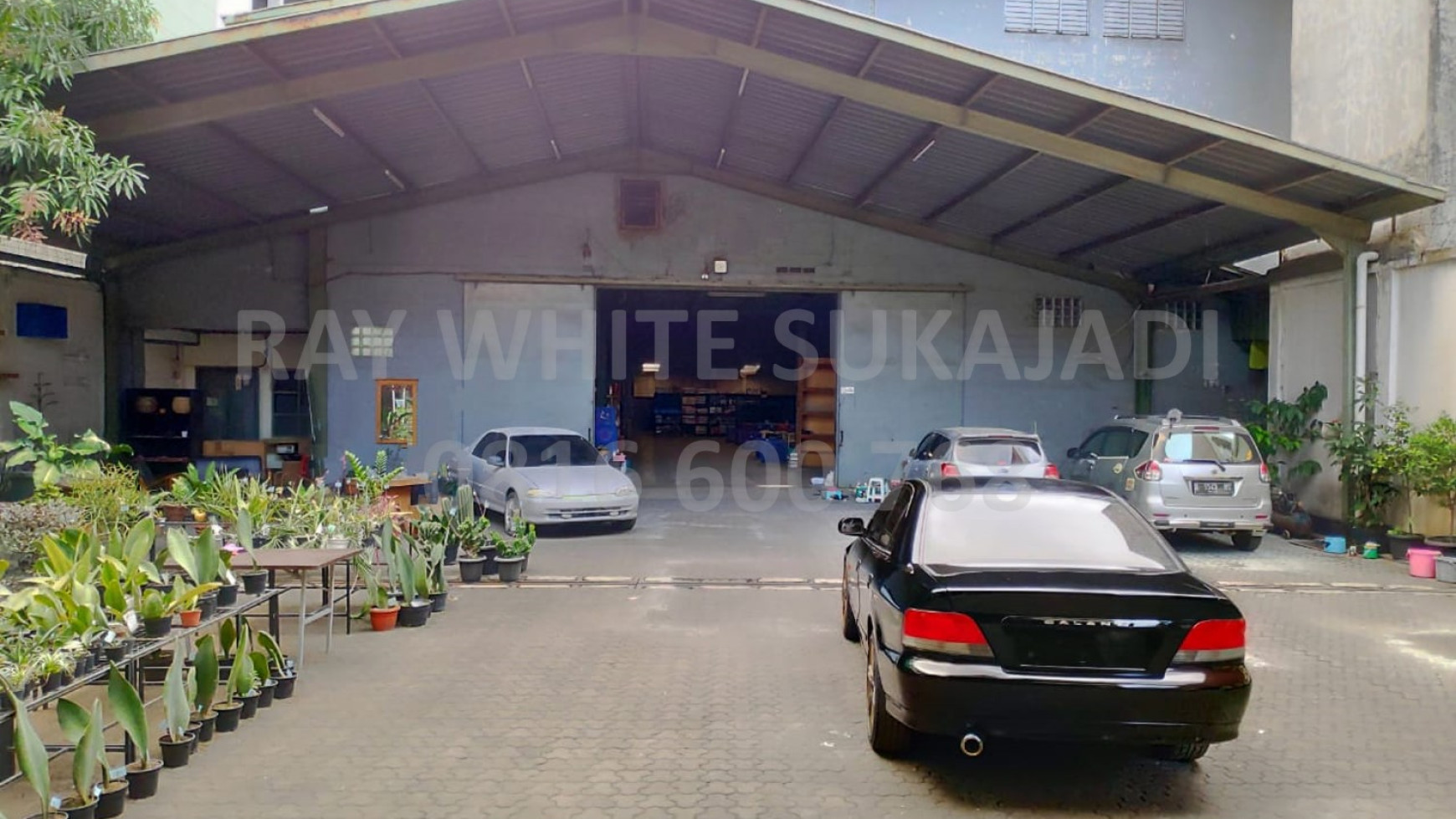 DIJUAL Gudang + Kantor lokasi komersil Peta mainroad