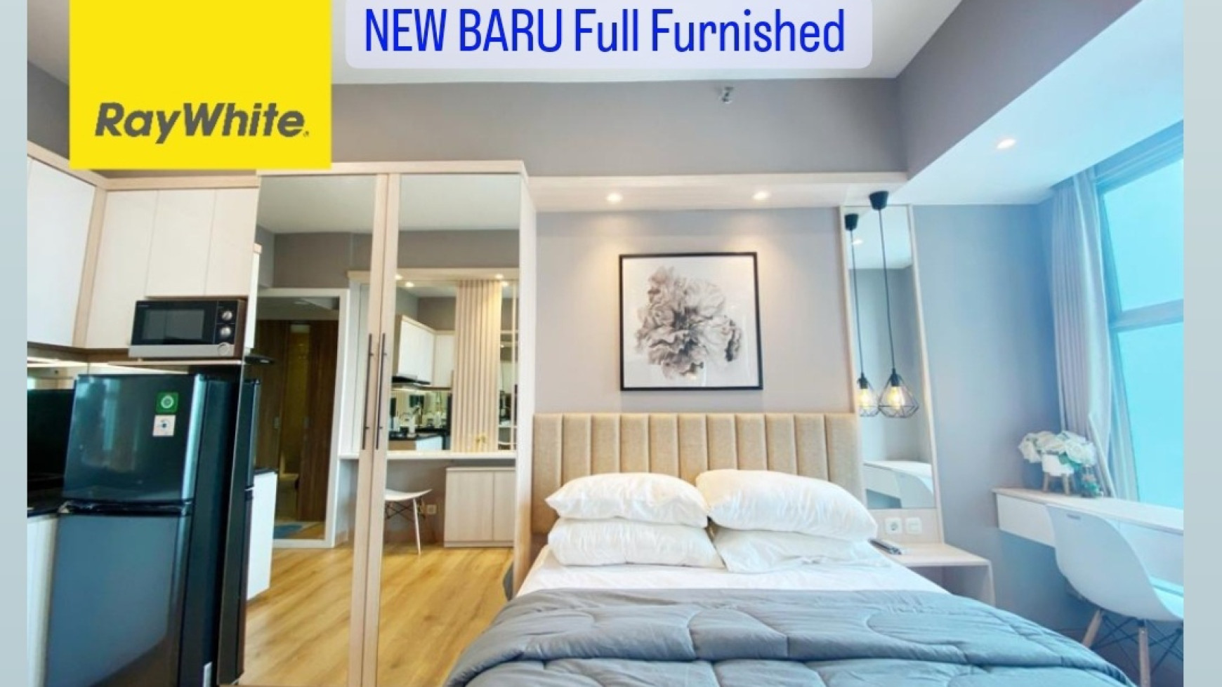 Disewakan Apartemen Anderson Studio Full Furnished BARU Gress Modern Mewah lantai 7 Siap Huni