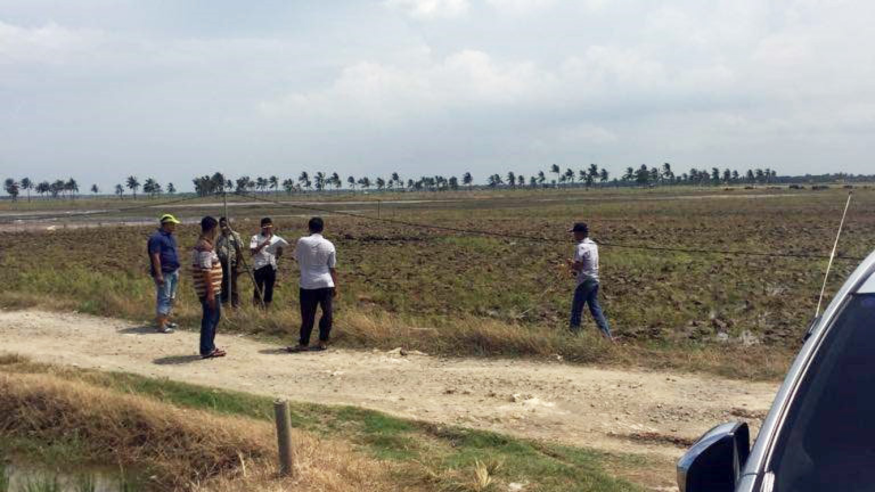 Tanah Sawah di Kampung Bugis, Kel. Jayasakti, Kec. Muara Gembong Bekasi, Luas 350 m2, SHM