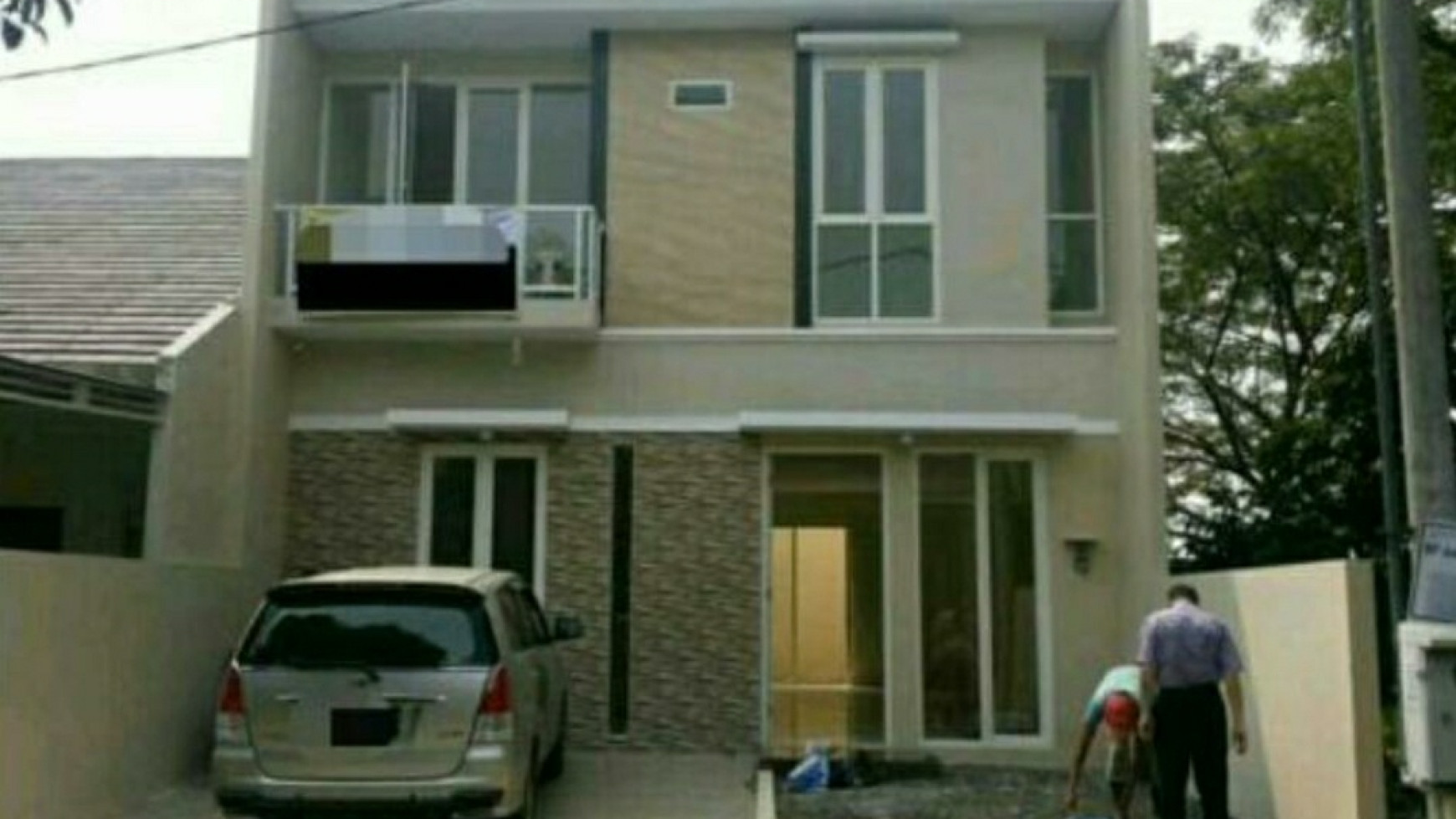 Dijual Rumah Baru Bukit Palma Citraland Surabaya Barat - New Modern - Carport 2 Mobil