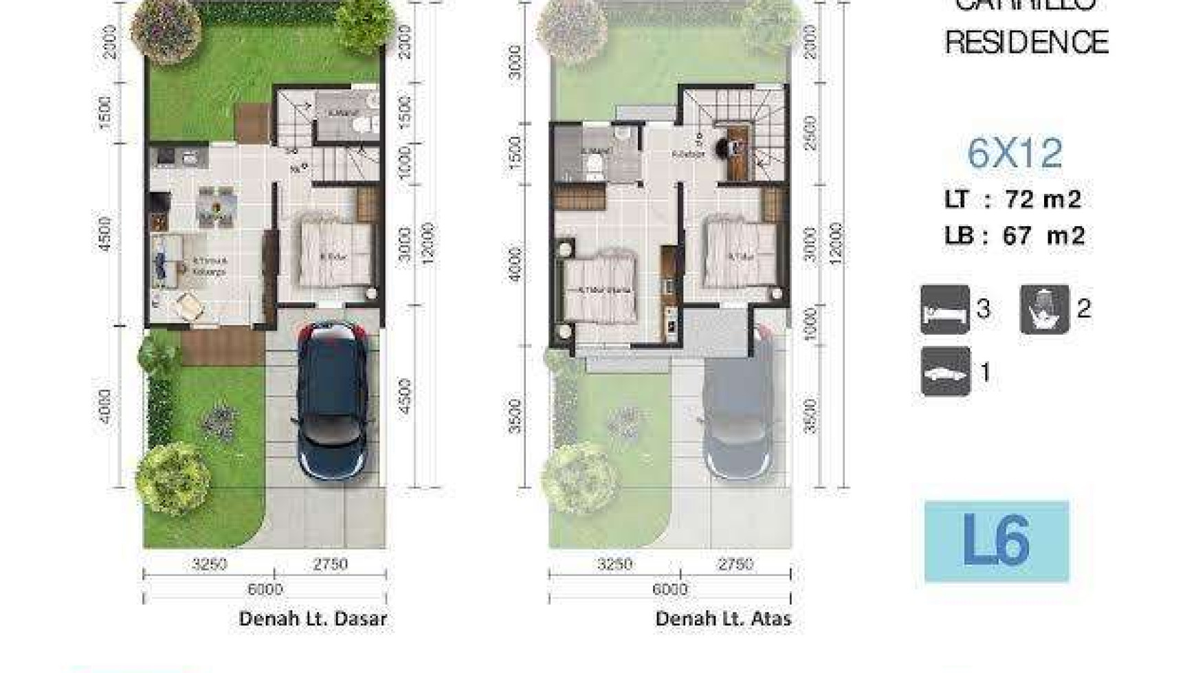 Termurah. Rumah Bagus Modern Carillo Residence, Gading Serpong
