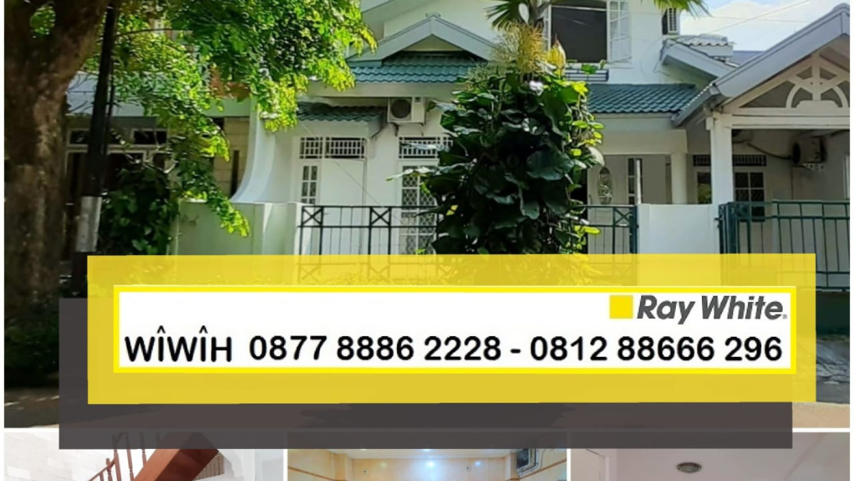 Rumah Klasik Siap Huni  Luas 120m Harga 65Jt/Thn nego di Sektor IX Bintaro Jaya