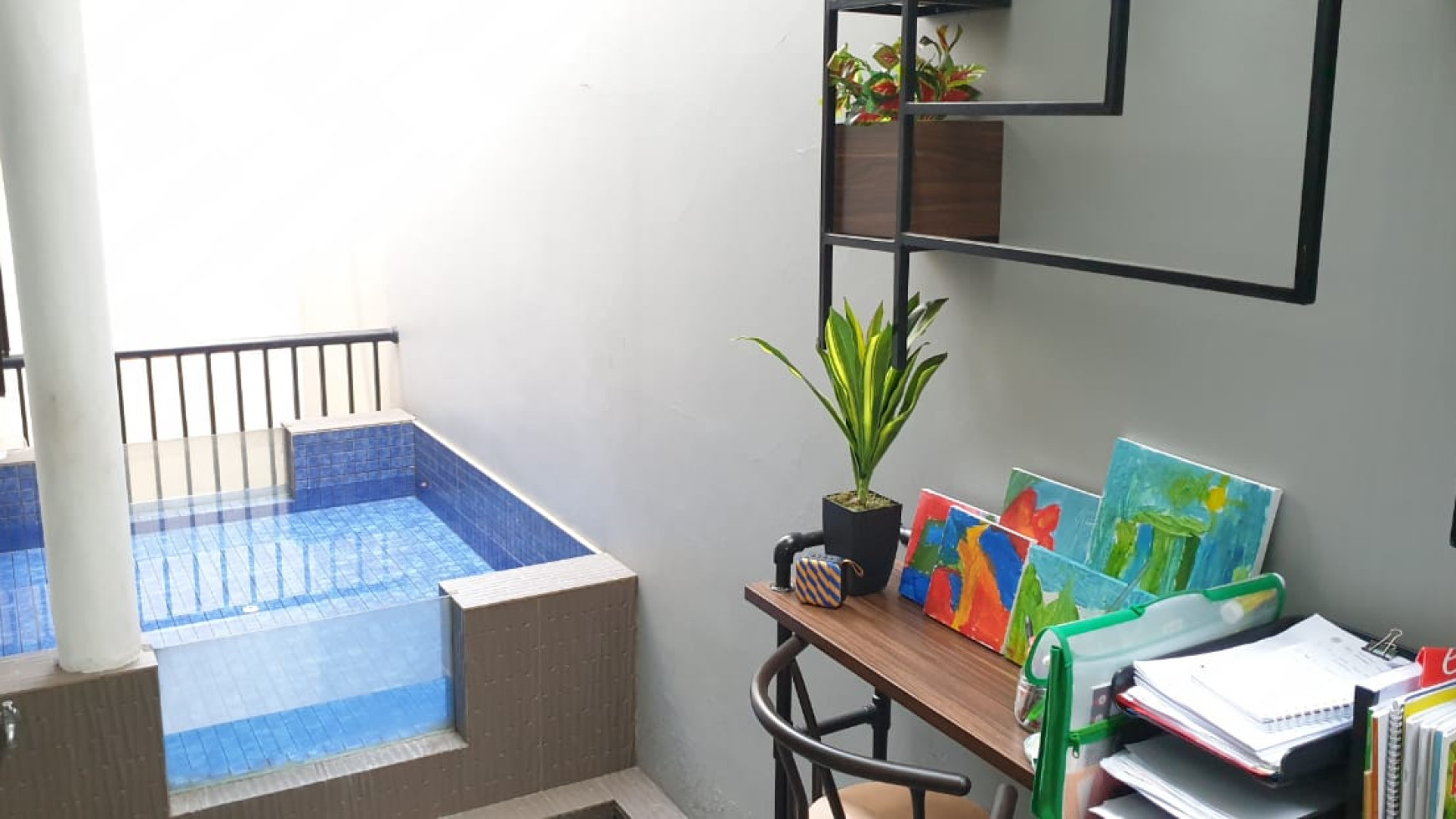 Rumah Modern Minimalis Luas 155m Harga 4,2M nego di Teras Bintaro, Jakarta Selatan