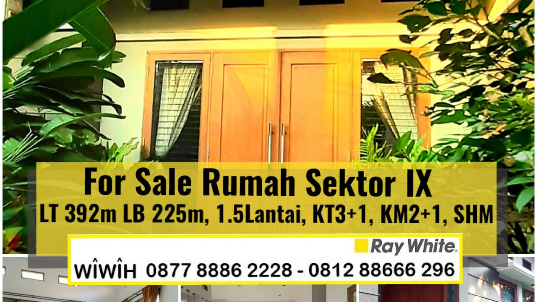 JUAL CEPAT !!! Rumah Siap Huni di Bintaro Jaya Luas 392m Harga 7M nego sampai DEAL