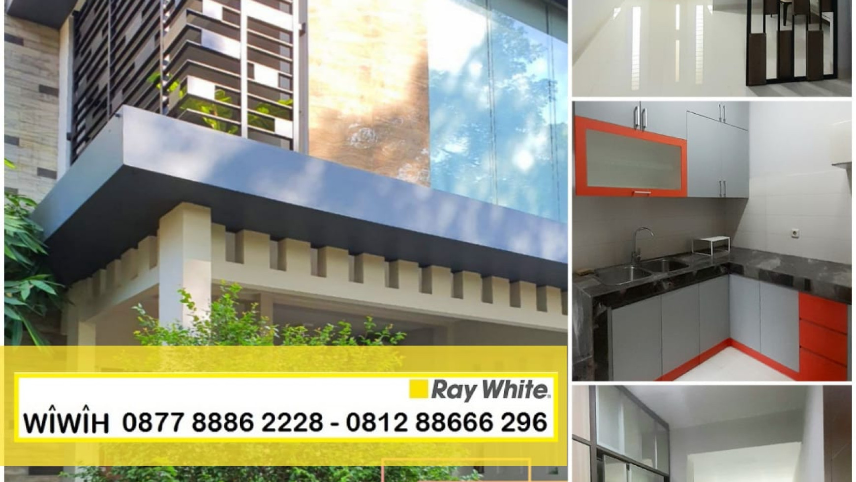 Rumah Modern Minimalis Luas 84m Harga 2.65M Nego di Emerald  Bintaro Jaya