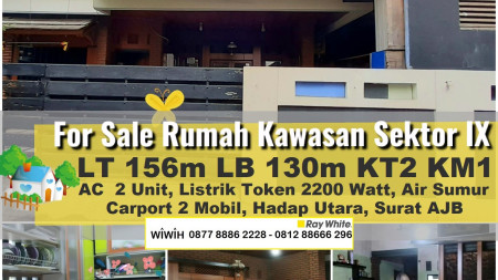 JUAL CEPAT!!! Rumah Hitung Tanah, luas 156m Harga 1,35M, MURAH!!!