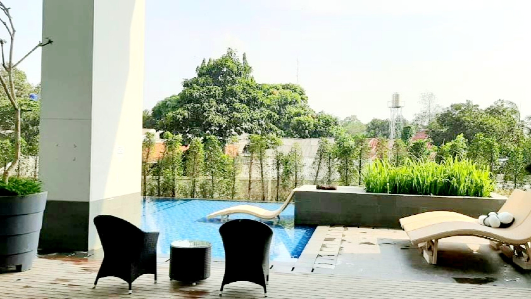 Apartemen Bintaro Plaza Residence, Tower Breeze, 1 BR Fully Furnished harga 800Jt nego