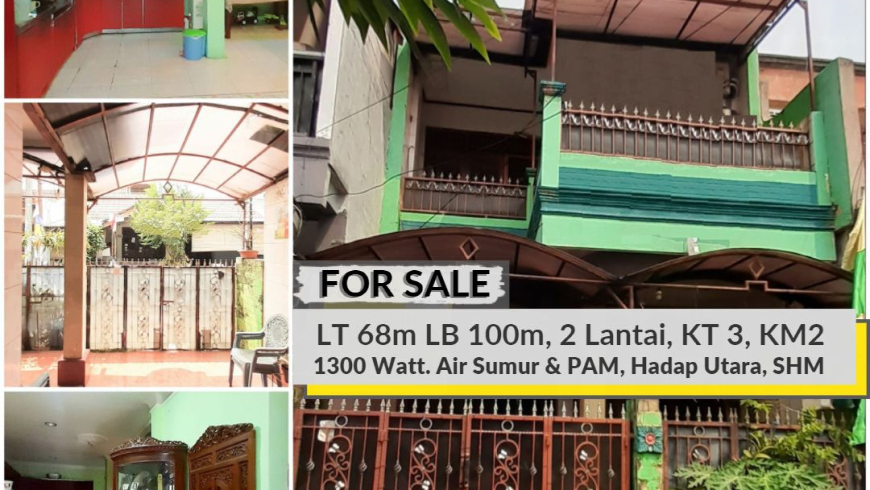 Rumah 2 Lantai  Siap Huni di Pamulang Permai Luas 68m Harga 700 Jt Nego sampai DEAL