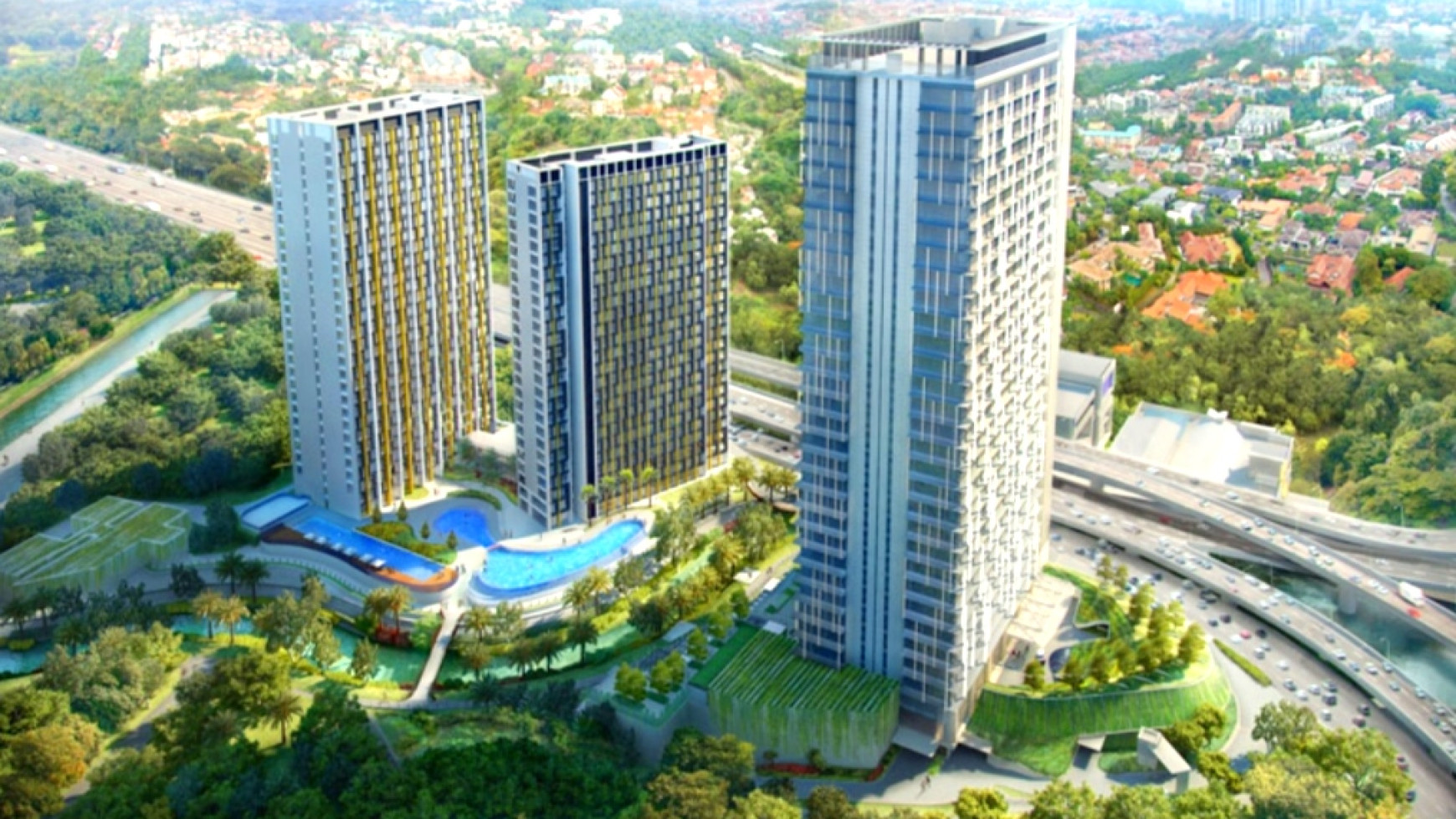 IZZARA  Apartemen Mewah di Kawasan  TB Simatupang 2BR Luas 147m2, Harga 5.7M Nego sampai DEAL.