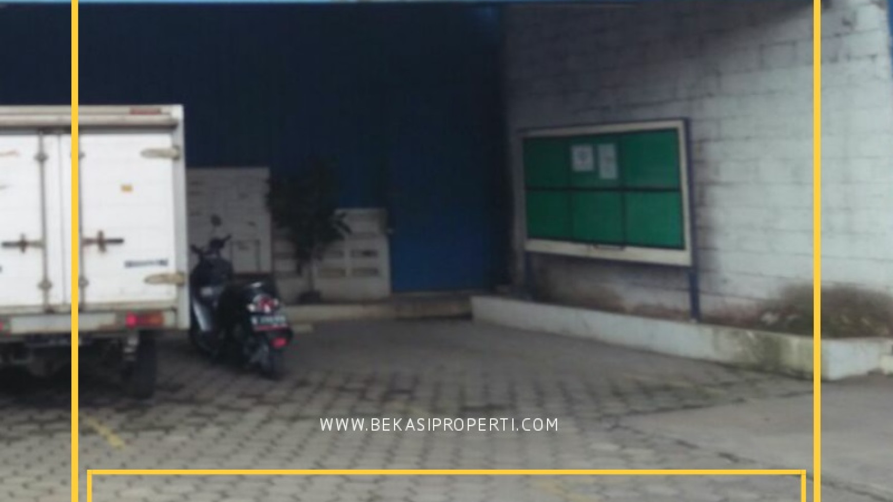 Dijual gudang mustikajaya belakang grandwisata, lokasi strategis akses mudah.