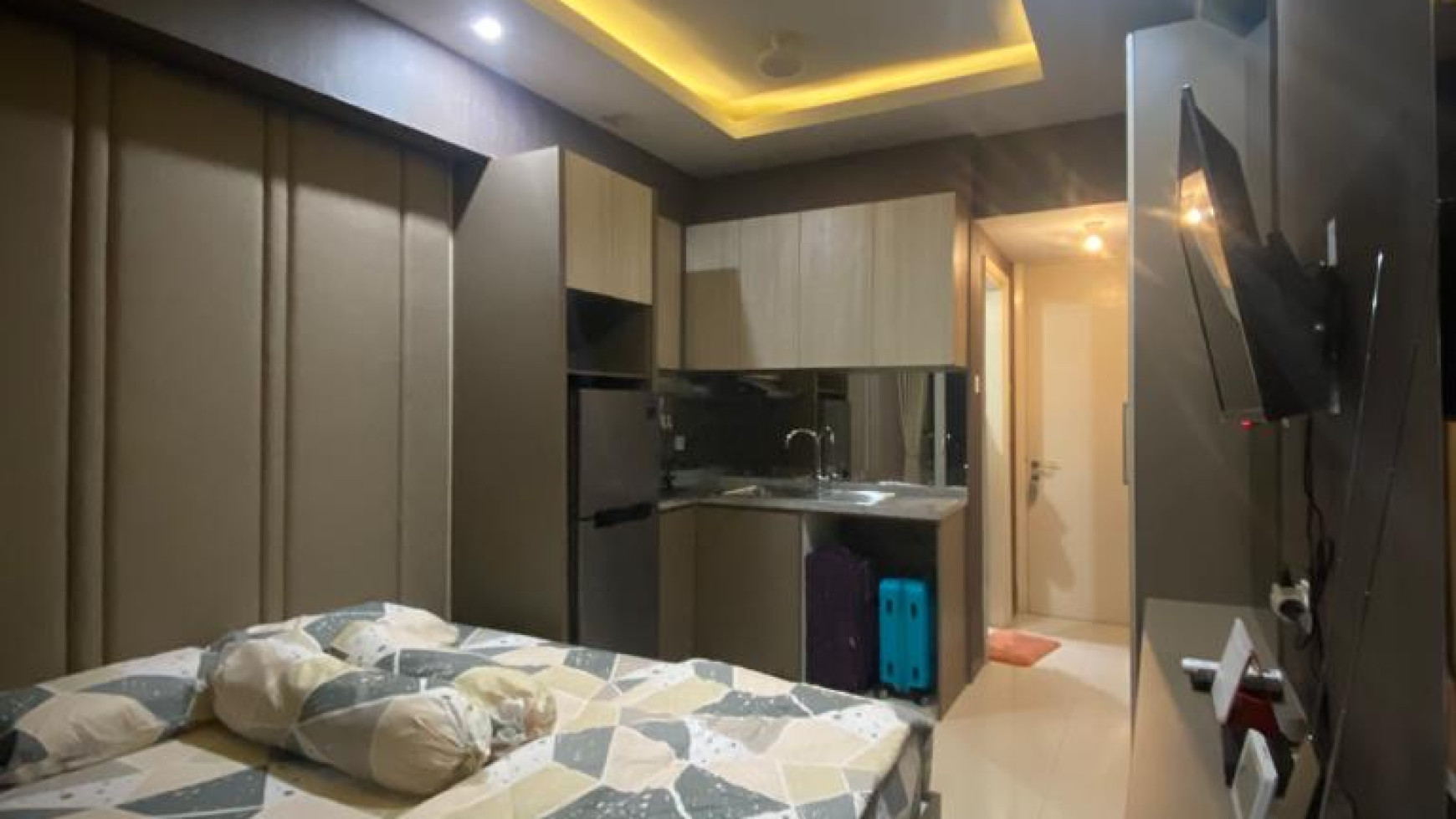 Disewakan Apartemen Benson Tipe Studio Full Furnished + Elektronik + Sky Garden + PRIVATE Balkony