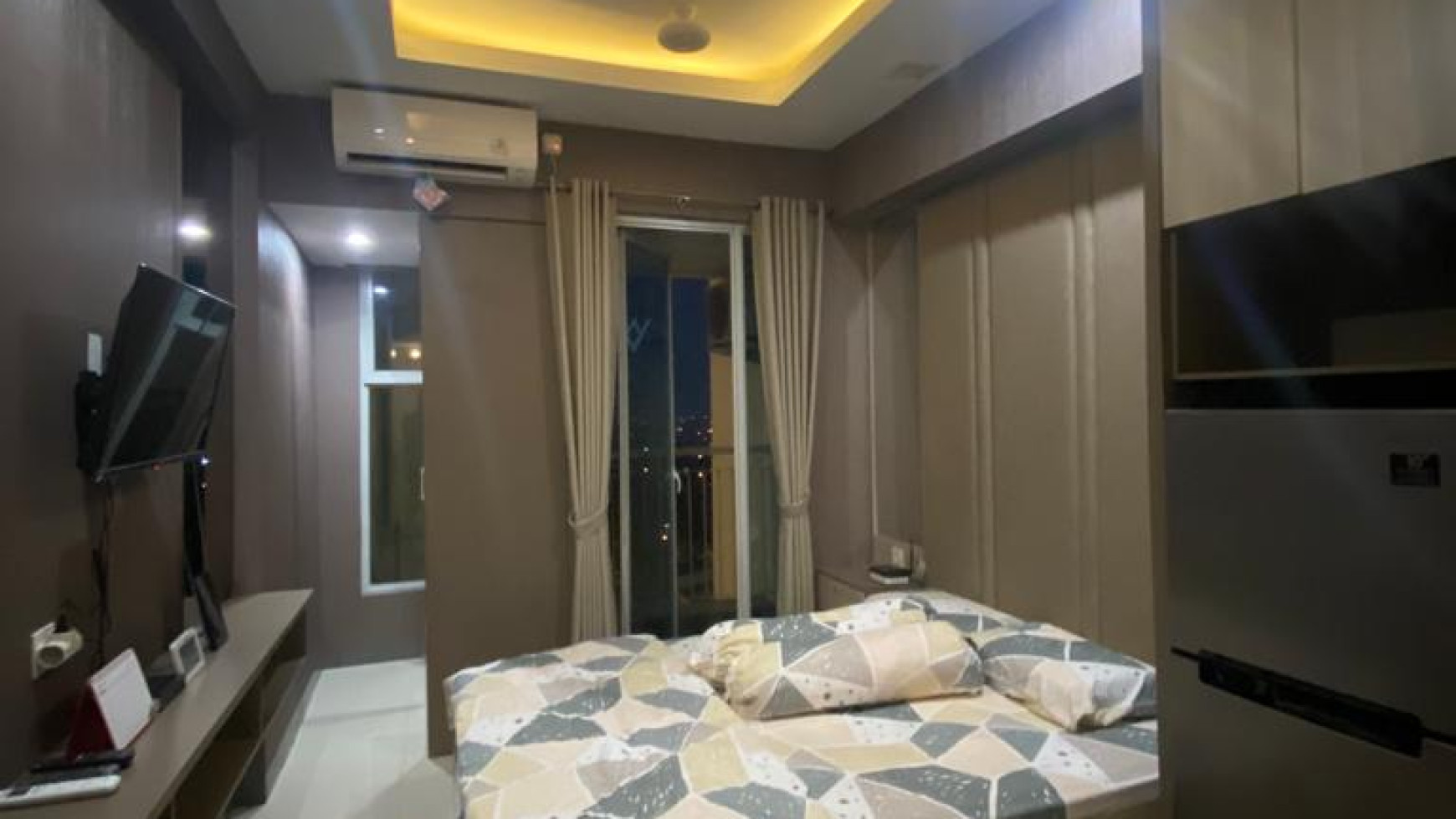 Disewakan Apartemen Benson Tipe Studio Full Furnished + Elektronik + Sky Garden + PRIVATE Balkony