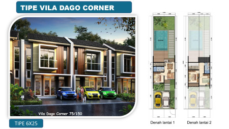 Rumah Baru dengan Design Minimalis dan Strategis @Villa Dago Pamulang