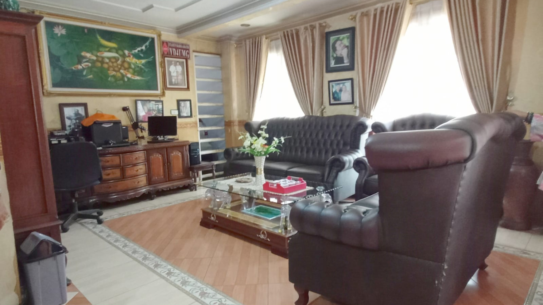 Rumah Mewah Semi Furnish Di Way Halim Kota Bandar Lampung