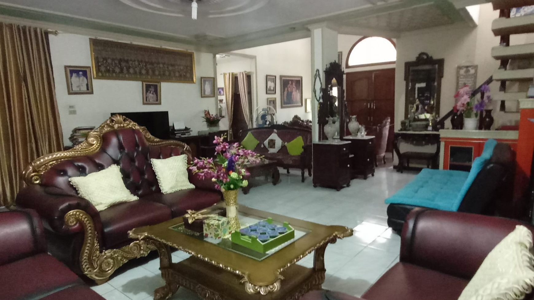 Rumah Mewah Semi Furnish Di Way Halim Kota Bandar Lampung