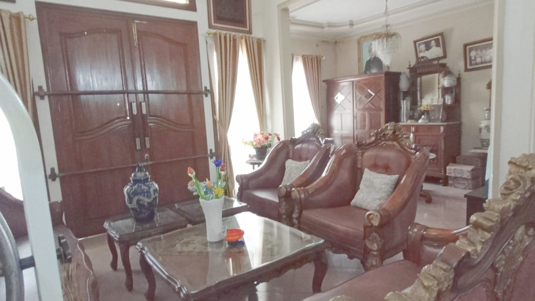 Rumah Mewah Semi Furnish Di Way Halim Kota Bandar Lampung