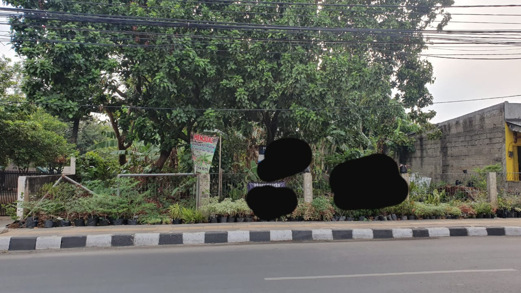 Kavling Lokasi Bagus pinggir jalan di Jl WR Supratman Ciputat