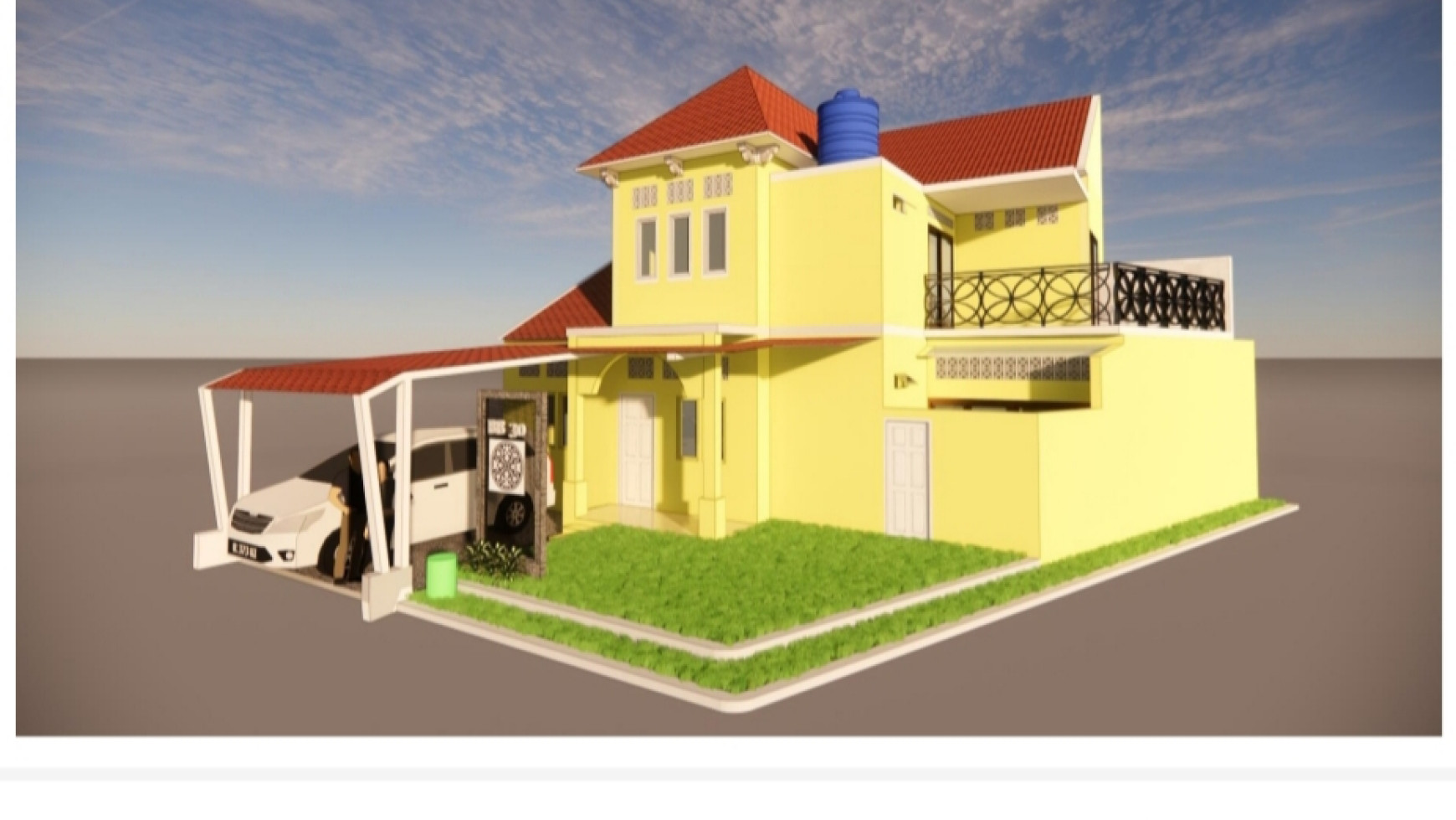 Rumah Cantik Minimalis di Cirebon Luas 144m Harga 725 Jt Nego, MURAH !!!