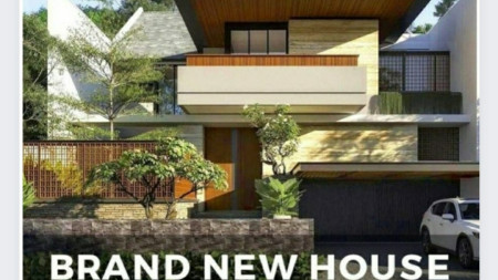 Dijual Rumah Baru Gress Pakuwon Indah Surabaya New Modern Split Level Design 2,5 Lantai - SPESIAL Lokasi Jalan Raya KEMBAR